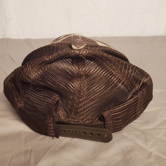 Yeti Cooler Brown Camo Snap Back Ball Cap Hat OS - Picture 3 of 9